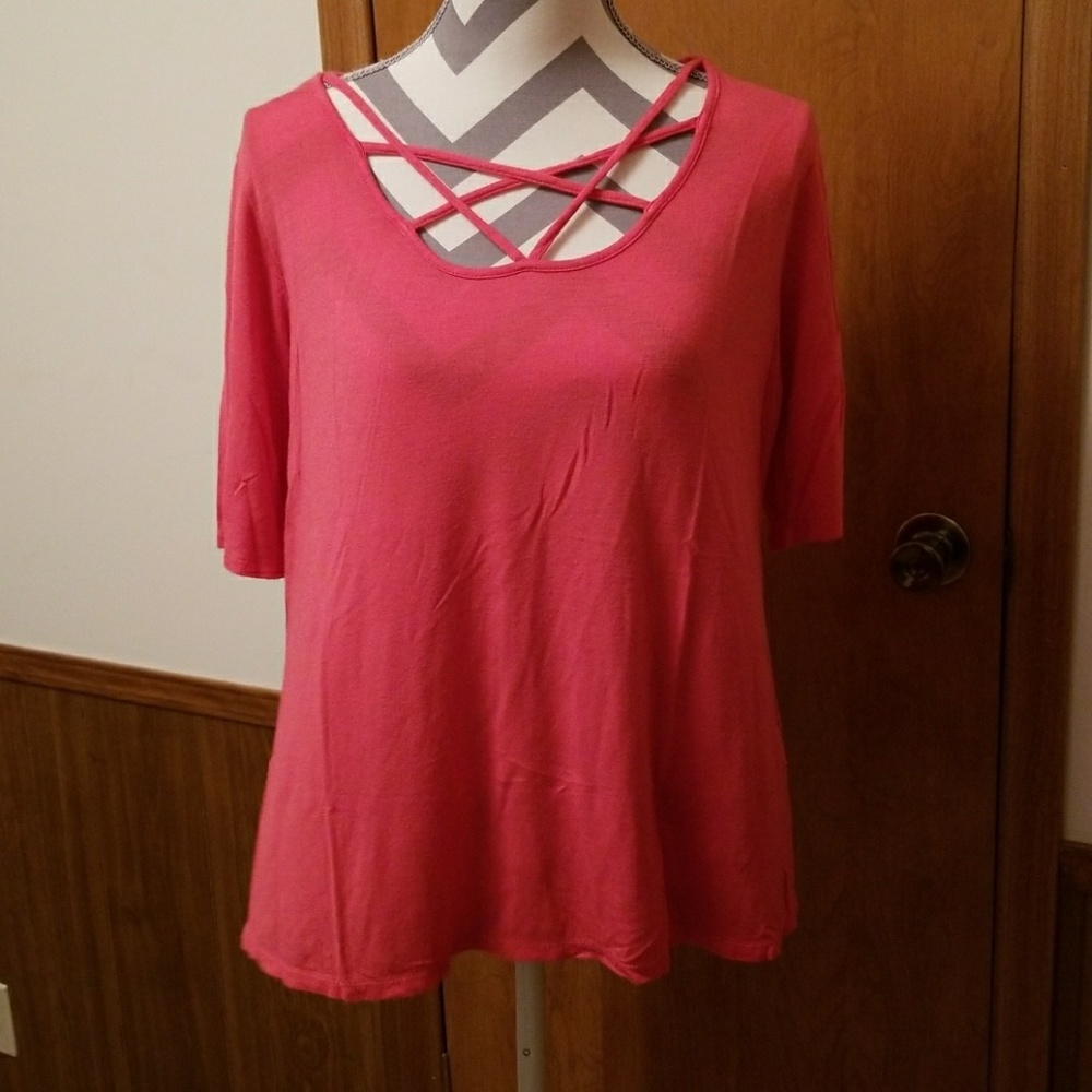 Strappy flowy top